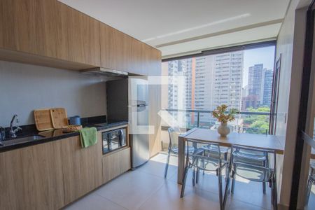 Studio para alugar com 46m², 2 quartos e 1 vaga Studio para alugar com 46m², 2 quartos e 1 vagaCozinha