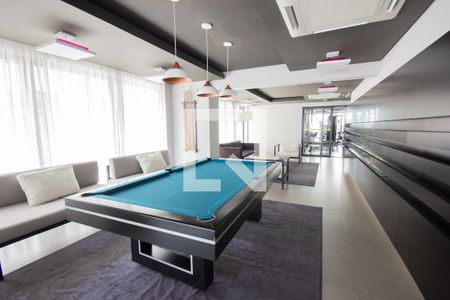 Studio para alugar com 46m², 2 quartos e 1 vaga Studio para alugar com 46m², 2 quartos e 1 vagaSalão de jogos