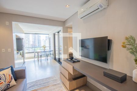 Studio para alugar com 46m², 2 quartos e 1 vaga Studio para alugar com 46m², 2 quartos e 1 vagaSala