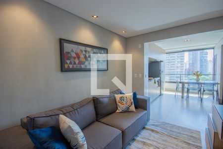 Studio para alugar com 46m², 2 quartos e 1 vaga Studio para alugar com 46m², 2 quartos e 1 vagaSala