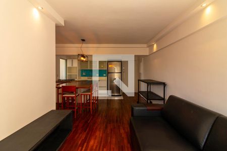 Sala de apartamento para alugar com 2 quartos, 72m² em Vila Olímpia, São Paulo