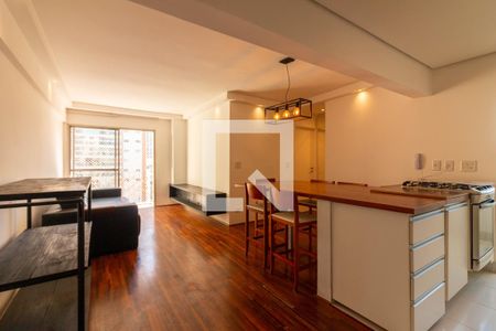 Sala de apartamento para alugar com 2 quartos, 72m² em Vila Olímpia, São Paulo