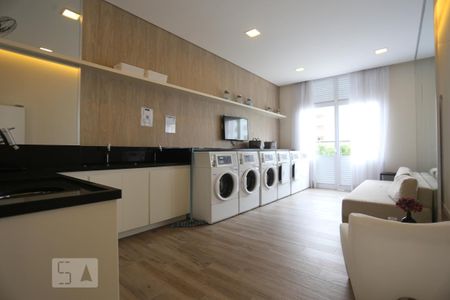 Studio para alugar com 35m², 1 quarto e 1 vagaLavanderia