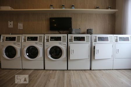 Studio para alugar com 35m², 1 quarto e 1 vagaLavanderia