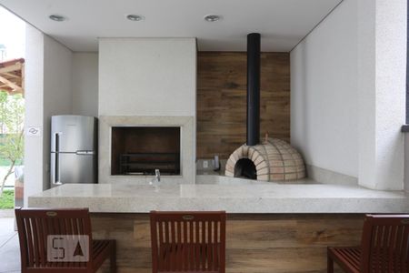 Studio para alugar com 35m², 1 quarto e 1 vagaChurrasqueira