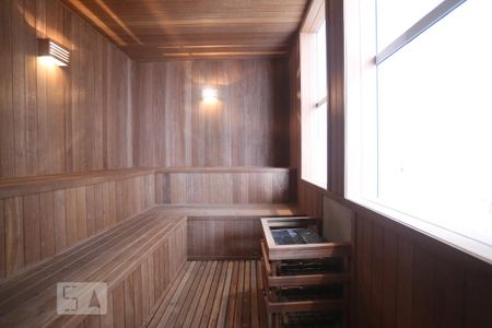 Studio para alugar com 35m², 1 quarto e 1 vagaSauna