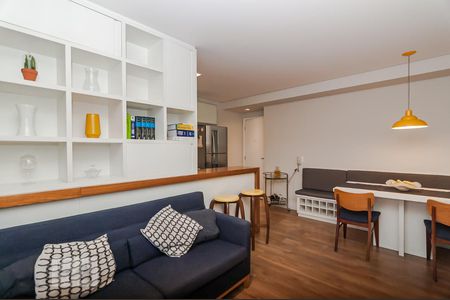 Sala de apartamento à venda com 2 quartos, 64m² em Centro, São Paulo