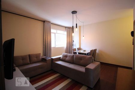 Sala de apartamento à venda com 2 quartos, 60m² em Carmo, Belo Horizonte