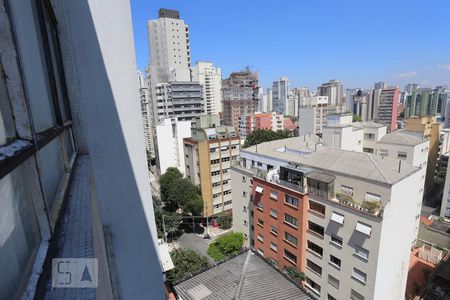 Vista de kitnet/studio para alugar com 1 quarto, 32m² em Higienopolis, São Paulo