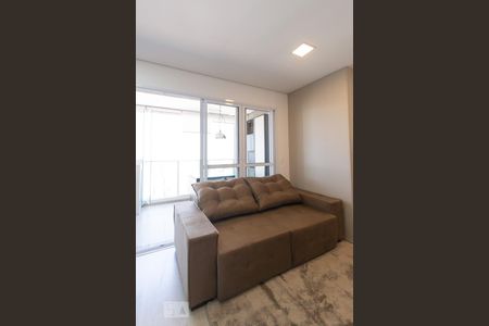 Sala de apartamento para alugar com 1 quarto, 37m² em Brooklin Paulista, São Paulo