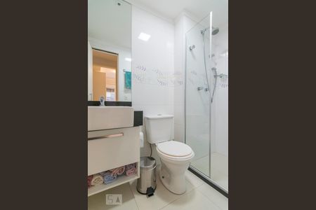 Banheiro de apartamento para alugar com 2 quartos, 79m² em Campestre, Santo André