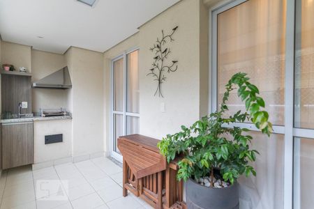 Varanda Gourmet de apartamento para alugar com 2 quartos, 79m² em Campestre, Santo André