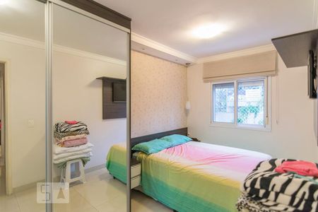 Quarto 1 Suite de apartamento para alugar com 2 quartos, 79m² em Campestre, Santo André