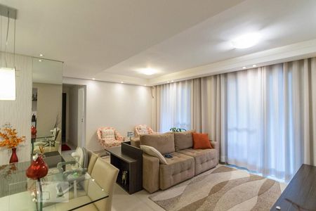 Sala de apartamento para alugar com 2 quartos, 79m² em Campestre, Santo André