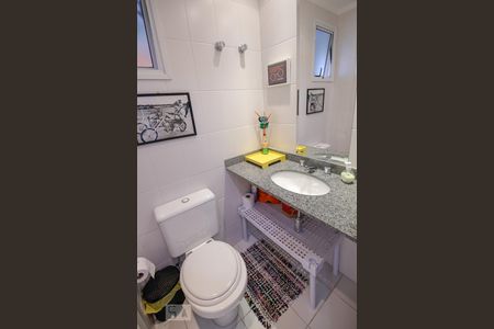 Banheiro Social de apartamento para alugar com 1 quarto, 60m² em Perdizes, São Paulo