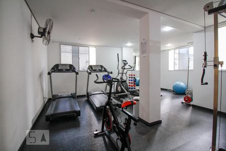 Apartamento para alugar com 46m², 2 quartos e sem vaga Apartamento para alugar com 46m², 2 quartos e sem vagaAcademia