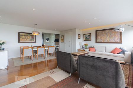 Sala de apartamento para alugar com 4 quartos, 167m² em Santo Amaro, São Paulo