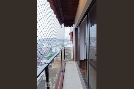 Apartamento à venda com 140m², 3 quartos e 2 vagasVaranda do Quarto 3