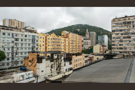 Vista da Sala de apartamento à venda com 1 quarto, 65m² em Flamengo, Rio de Janeiro