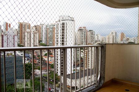 Varanda da Sala de apartamento para alugar com 3 quartos, 140m² em Perdizes, São Paulo