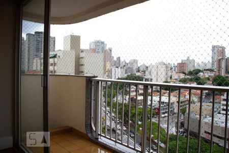 Varanda da Sala de apartamento para alugar com 3 quartos, 140m² em Perdizes, São Paulo