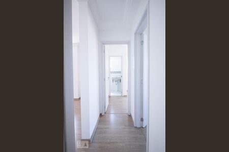 Corredor de apartamento para alugar com 2 quartos, 70m² em Vila Humaitá, Santo André