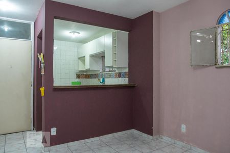 Sala de apartamento para alugar com 1 quarto, 40m² em Humaitá, Rio de Janeiro