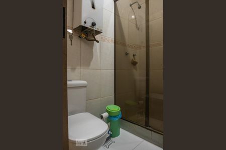 Banheiro de apartamento para alugar com 1 quarto, 40m² em Humaitá, Rio de Janeiro