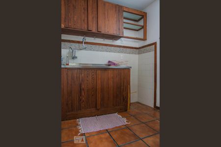 Loft Primeiro Andar - Cozinha de apartamento para alugar com 2 quartos, 105m² em Santa Teresa, Rio de Janeiro