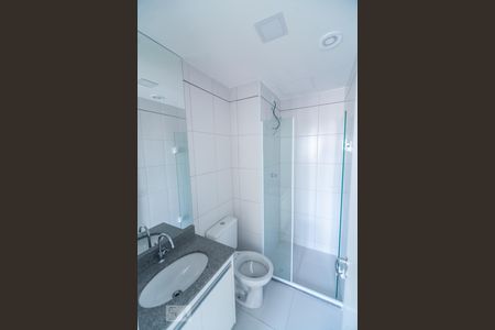 Banheiro de apartamento para alugar com 1 quarto, 33m² em Brás, São Paulo