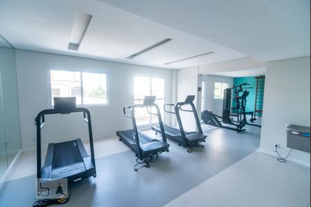 Apartamento para alugar com 33m², 1 quarto e 1 vaga Apartamento para alugar com 33m², 1 quarto e 1 vagaÁrea comum - Academia