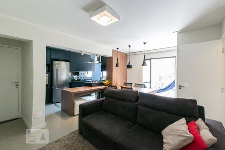 Sala de apartamento para alugar com 2 quartos, 68m² em Vila Nova Conceição, São Paulo