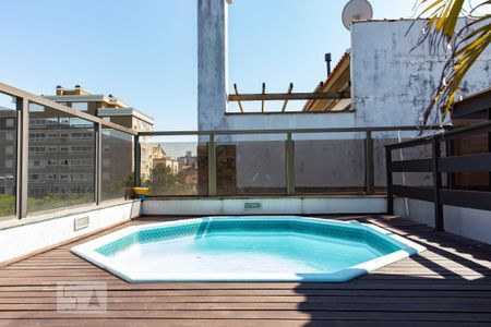 Área de Piscina de apartamento à venda com 2 quartos, 166m² em Jardim Itu Sabará, Porto Alegre
