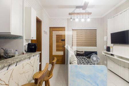 Sala de apartamento para alugar com 1 quarto, 33m² em Vila Esperança, São Paulo