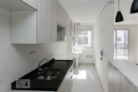 Cozinha de apartamento para alugar com 2 quartos, 51m² em Brás, São Paulo