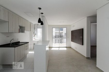 Sala e Cozinha de apartamento para alugar com 2 quartos, 51m² em Brás, São Paulo