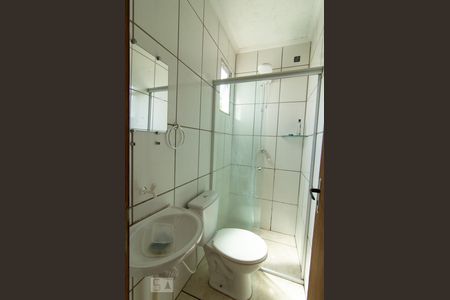 Banheiro de kitnet/studio à venda com 1 quarto, 30m² em Paquetá, Belo Horizonte