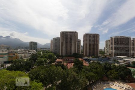 Vista da Varanda de apartamento à venda com 1 quarto, 70m² em Barra da Tijuca, Rio de Janeiro