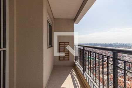Varanda da Sala de apartamento para alugar com 3 quartos, 70m² em Vila Suzana, São Paulo