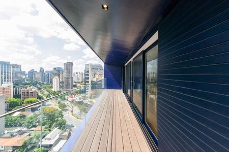 Varanda de apartamento para alugar com 1 quarto, 90m² em Vila Olímpia, São Paulo
