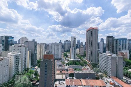 Vista da Varanda de apartamento para alugar com 1 quarto, 90m² em Vila Olímpia, São Paulo