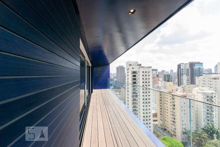 Varanda de apartamento para alugar com 1 quarto, 90m² em Vila Olímpia, São Paulo