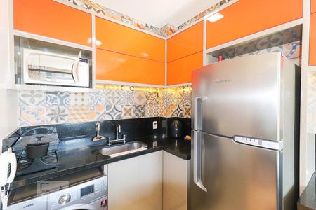 Cozinha de apartamento para alugar com 2 quartos, 58m² em Tamboré, Santana de Parnaíba