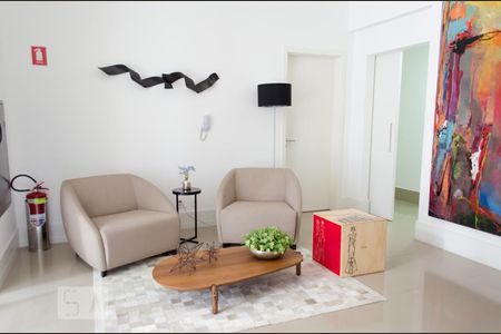 Apartamento para alugar com 57m², 1 quarto e 2 vagasDependências do prédio - hall