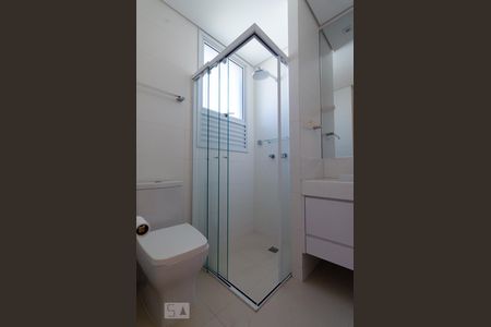 Apartamento para alugar com 57m², 1 quarto e 2 vagasBanheiro da suíte