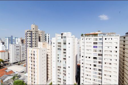 Apartamento para alugar com 57m², 1 quarto e 2 vagasVista da varanda