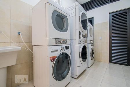 Área Comum - Lavanderia de kitnet/studio para alugar com 1 quarto, 50m² em Vila São José (ipiranga), São Paulo