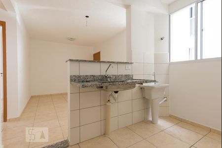 Cozinha e Área de Serviço de apartamento para alugar com 2 quartos, 45m² em Bandeirantes , Belo Horizonte