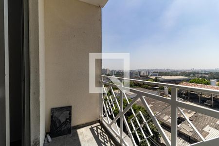 Varanda da Sala de apartamento para alugar com 2 quartos, 58m² em Jardim Santa Emília, São Paulo