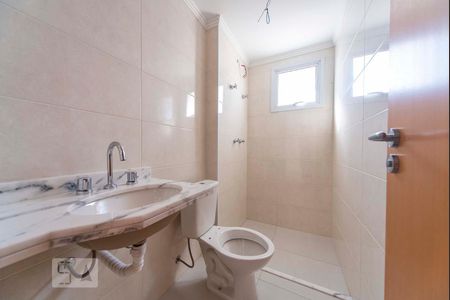 Banheiro  de apartamento à venda com 2 quartos, 70m² em Jardim, Santo André